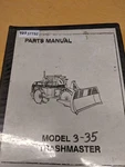 Rex Model 3-35 Trashmaster Parts Manual Book Catalog. Fixed Price $35.99.