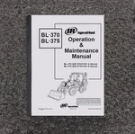 Ingersoll Rand BL370 BL-370 Loader Backhoe Owner Operator Manual Sn 570411001-. Fixed Price $111.51.