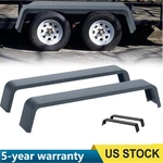 2 Diamond Tread Plate Double Tandem Axle Trailer Fenders For 13"-15" Tires. Fixed Price $135.99.