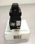 Siemens I-t-e Molded Case Circuit Breaker Cat No. P220 78-3643-11964 20A. Fixed Price $21.95.
