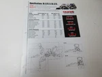 Ingersoll-rand BL-370 & BL-375 Backhoe Loaders Literature 2 Page. Fixed Price $20.00.