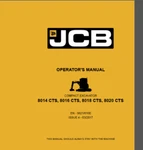 Jcb 8014 Cts 8016 8018 8020 Mini Excavator Operators Manual Pdf Usb. Fixed Price $34.98.