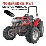 Mahindra 4035 5035 Pst Tractor Service + Operators Loader/backhoe Manual (usb). Fixed Price $70.20.