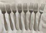 Oneida Taylor Dinner Fork 8" 11B Stainless Steel Flatware Lot Of. Fixed Price $42.99.