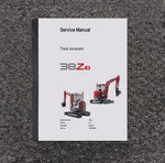 Wacker Neuson 38Z3 38Z-3 Mini Track Excavator Shop Service Repair Manual. Fixed Price $124.74.
