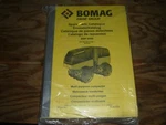 Bomag BMP8500 Trench Compactor Vibratory Roller Factory Parts Catalog Manual. Fixed Price $147.53.