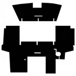 CM3525FM Fits Massey Ferguson Floor Mat 2640 3505 3545 3630 3650 3680. Fixed Price $239.99.