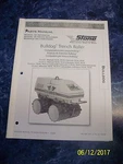Stone Bulldog Trench Roller Parts Manual English, Espa Ol, Fran Ais & Italiano. Fixed Price $6.00.
