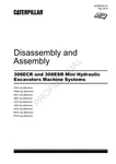 Caterpillar 308ECR 308ESR Excavator Service Manual Disassem. Fixed Price $89.00.