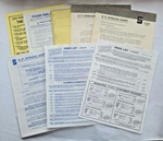 Vintage Lot Of Struck Magnatrac Compact Crawler Mini Dozer Hydro 5000 Price List. Fixed Price $29.95.