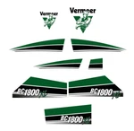 Vermeer Brush Chipper Decal Kit For. Fixed Price $200.00.