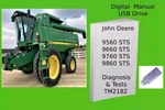 John Deere 9560 Sts 9660 9760 9860 Combine Diagnosis Manual See Desc. Fixed Price $24.99.