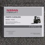 Nissan Unicarriers MCUG1F2F30LV Forklift Truck Parts Catalog Manual 1F2UC. Fixed Price $139.30.