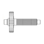 WN-1997650C1-PEX Transmission, Drive, Gear Fits International/caseih 2144 2166. Fixed Price $368.51.