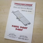 Towmaster T-20T/24T/40T Trailer Parts Service Manual Repair Spare Catalog Book. Fixed Price $14.96.