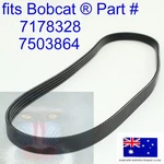 Fits Bobcat A/c Ac Conditioning Compressor Belt 7178328 UW56 L65 L75. Fixed Price $34.76.