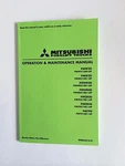 Mitsubishi Forklift Trucks Ops & Mtce Manual PMW20/30 PMWR30/40 Pn: WEBU6616-01. Fixed Price $35.00.