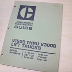 Cat V160B V165B V180B V200B V225B V250B V300B Forklift Owner Maintenance Manual. Fixed Price $56.25.
