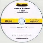 New Holland E140CSR Crawler Excavator Factory Shop Service Repair Manual Cd. Fixed Price $88.41.