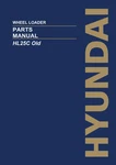 Hyundai HL25C Old Wheel Loader Parts Catalog Manual. Fixed Price $149.00.