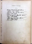1869 Hollands Family (bible Rescue #556). Fixed Price $199.00.
