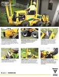 Equipment Data Sheet - Vermeer PTX44 Plow Trencher C2016 Brochure (E7653). Fixed Price $9.42.