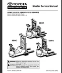 Toyota 6BWS11, 6BWS15, 6BWS20, 6BWR15 Forklift Service Repair Manual Pdf Usb. Fixed Price $39.99.
