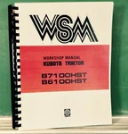 Kubota B7100HSTE B7100HSTD Tractor Service Workshop Repair Manual. Fixed Price $38.37.
