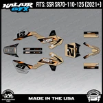 Graphics Kit For Ssr SR70C SR110 SR125 100 2021 Og Crew Series - Tan. Fixed Price $65.99.