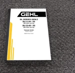 Gehl DL11-55 GEN3 Telescopic Handler Owner Operator Manual 50960172E Sn 41901-UP. Fixed Price $94.14.
