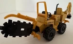 1:43 Vermeer V-450 Trencher With Backhoe By Ertl Great 1:50 Scale. Fixed Price $49.99.