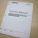 Caterpillar E200B EL200B Excavator Hydraulic System Schematic Guide Manual. Fixed Price $16.25.