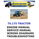 New Holland T6.175 Tractor Manual Workshop Repair Service Engine Pdf. Fixed Price $35.00.