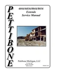 Pettibone 6044 6036 8044 8036 Service Manual. Fixed Price $82.80.