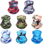 8 Pack Neck Gaiter Balaclava Gator Bandana Face Mask Cooling Uv Protection. Fixed Price $18.80.