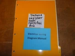 Daewoo 1760XL 1760DSL 80Z Skid Steer Loader Electrical Wiring Diagrams Manual. Fixed Price $181.87.