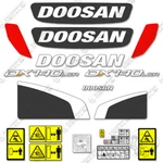 Fits Doosan DX140LCR-5 Kit Excavator Equipment Decals 3M Vinyl!. Fixed Price $229.95.