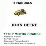 John Deere 772GP Motor Grader Repair Service Operators Technical Manual Pdf. Fixed Price $35.00.
