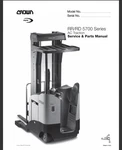 Crown RD5725-30, RD5795-45, RD5795-30 Forklift Service And Parts Manual Pdf Usb. Fixed Price $39.99.