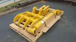 New 34" 65" Heavy Duty Hydraulic Thumb For Komatsu Excavators. Fixed Price $7210.35.