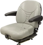 Fits Komatsu PC35MR-2 & PC35MR-3 Excavator Seat Mech Susp W/arms Gray Vinyl. Fixed Price $759.00.