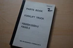 Komatsu FB20SH FB25SH FB30S-3 Forklift Truck Parts Manual Book Catalog Spare. Fixed Price $34.97.