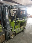 Clark ECS30 Electric Forklift 5K 36V No Battery Charger. Fixed Price $600.00.