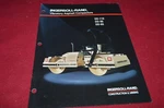 Ingersoll Rand DD-110 DD-90 DD-65 Vibratory Asphalt Roller Brochure DCPA14. Fixed Price $19.99.