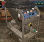 Alpheus Cold Jet PLT-5X Miniblast Dry Ice Blaster Dual Hose 50LB Hopper. Fixed Price $4500.00.