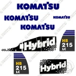 Fits Komatsu HB215LC-1 Decal Kit Excavator 3M Replacement Sticker Set!. Fixed Price $294.95.