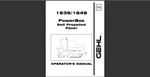 Gehl 1639 & 1649 Self Propelled Paver Maintenance And Owner's Operator's Manual. Fixed Price $36.99.