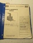 Clark Parts List Book Manual Catalog Fork Lift Truck NP300 20T NP246 1978. Fixed Price $155.93.