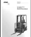 Crown FC4500 Series FC4510 FC4520 Forklift Service And Parts Manual Pdf Usb. Fixed Price $39.99.