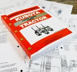 Kubota L2250 L2550 L2850 Tractor Service Repair Manual Shop Book Overhaul Color. Fixed Price $32.97.